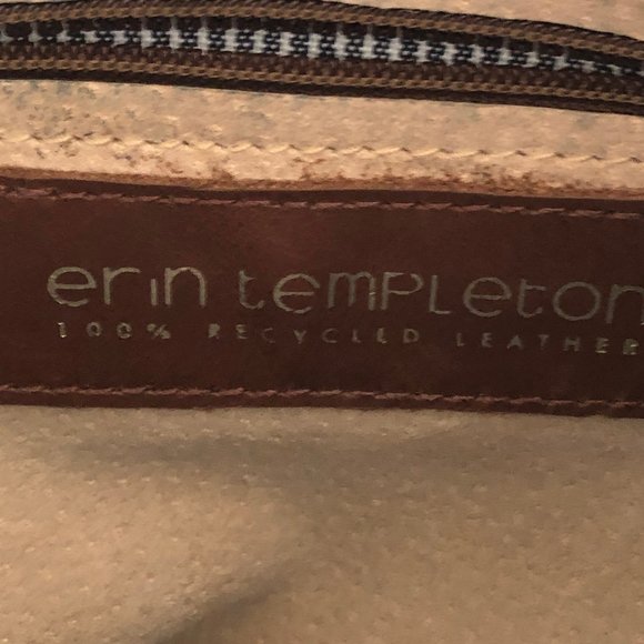 ERIN TEMPLETON TGIF Shoulder / Crossbody Bag in Soft Tan Recycled Leather - Picture 8 of 9